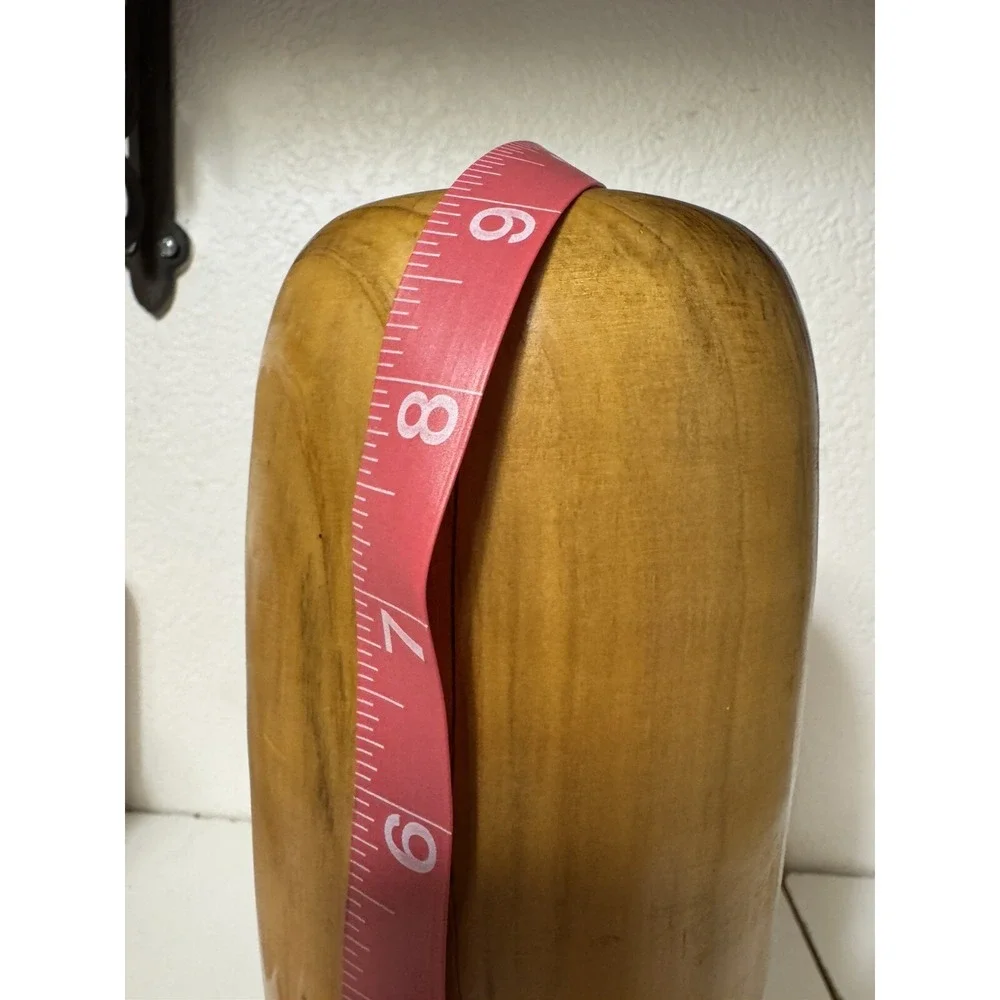 Vintage Wood Vase Signed‎ Redwood R L Phillips